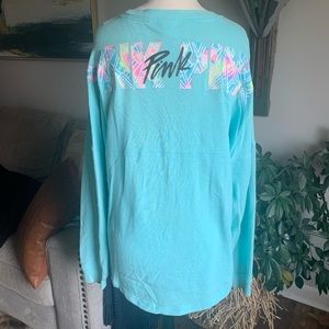 PINK Lightweight Crewneck